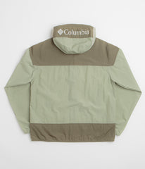 Columbia Challenger II Windbreaker Jacket - Safari / Stone Green