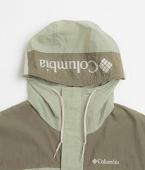 Columbia Challenger II Windbreaker Jacket - Safari / Stone Green