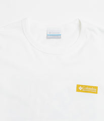 Columbia CSC Heavyweight Iconic T-Shirt - White / Repeated Peaks