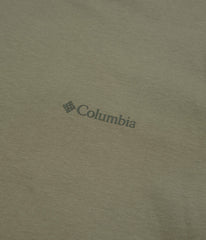 Columbia CSC Logo Back T-Shirt - Stone Green / Boxy Brand