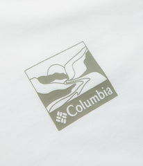Columbia Explorers Canyon Back T-Shirt - White / Trailscape