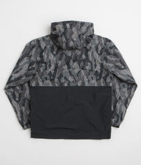 Columbia Spire Valley Printed Windbreaker Jacket - Black Treebark / Black