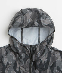 Columbia Spire Valley Printed Windbreaker Jacket - Black Treebark / Black