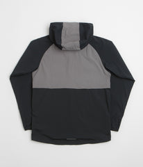 Columbia Tech II Wind Full Zip Jacket - Black / Columbia Grey