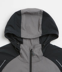 Columbia Tech II Wind Full Zip Jacket - Black / Columbia Grey