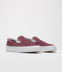 Converse One Star CC Slip Pro Shoes - Deep Bordeaux / White / White