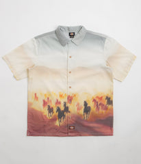 Dickies Running Wild Short Sleeve Shirt - Oak Buff