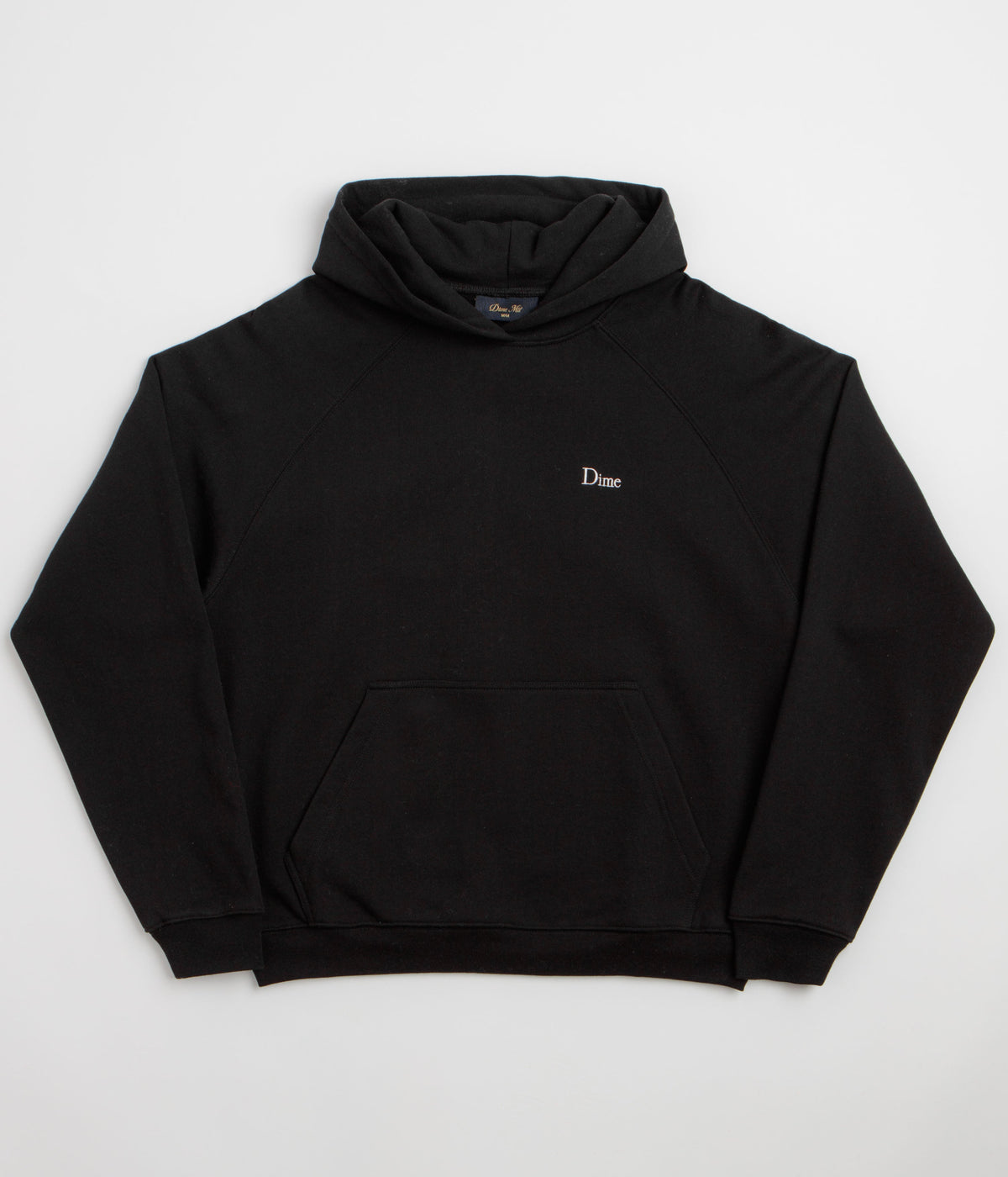 Dime Classic Small Logo Hoodie - Black