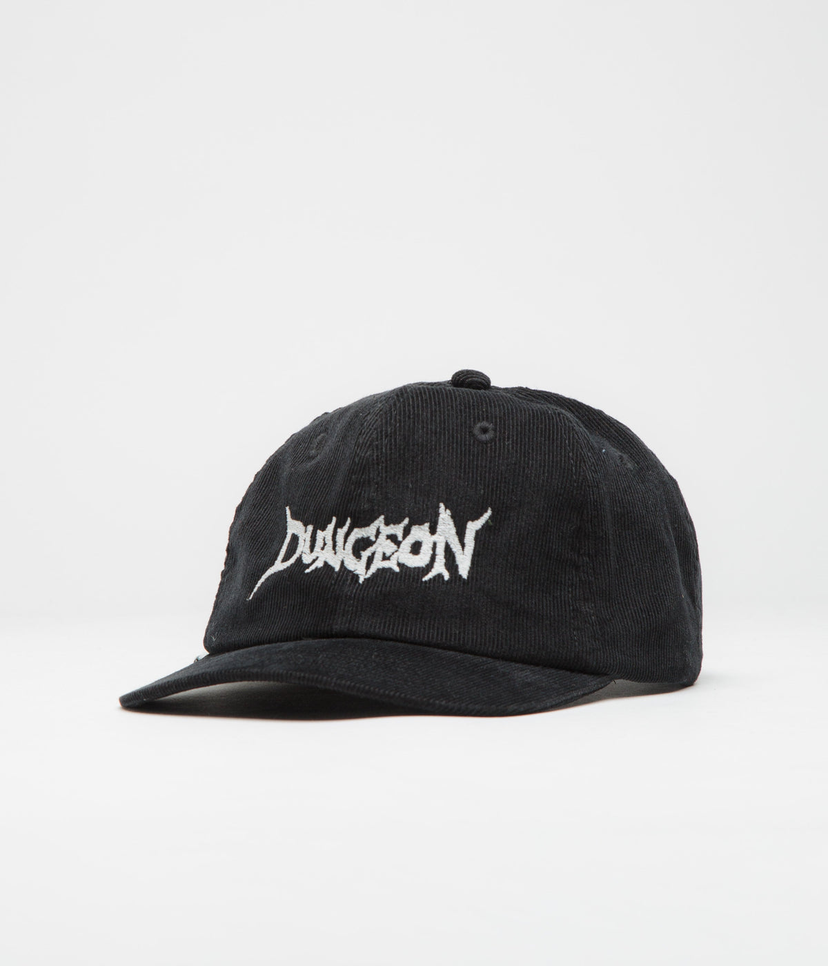 Dungeon Scrawl Logo Cord Cap - Black / Glow In The Dark