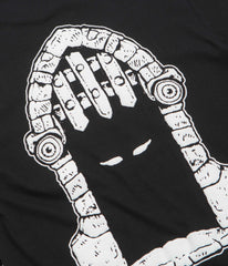 Dungeon Portcullis Logo Long Sleeve T-Shirt - Black