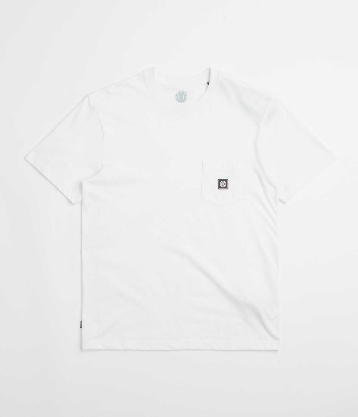 Element Icon Label Pocket T-Shirt - Optic White