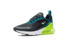 Air Max 270 GS "Black Bright Spruce Volt" 943345 026