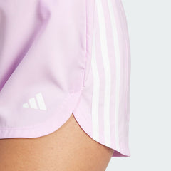 Women's adidas Pacer Training 3-Stripes Woven High-Rise Shorts