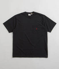 Gramicci One Point T-Shirt - Vintage Black / Red