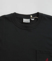 Gramicci One Point T-Shirt - Vintage Black / Red