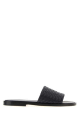 Bottega Veneta Elio Slide — Black