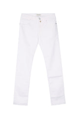 Jacob Cohen Five-Pocket Trousers — White