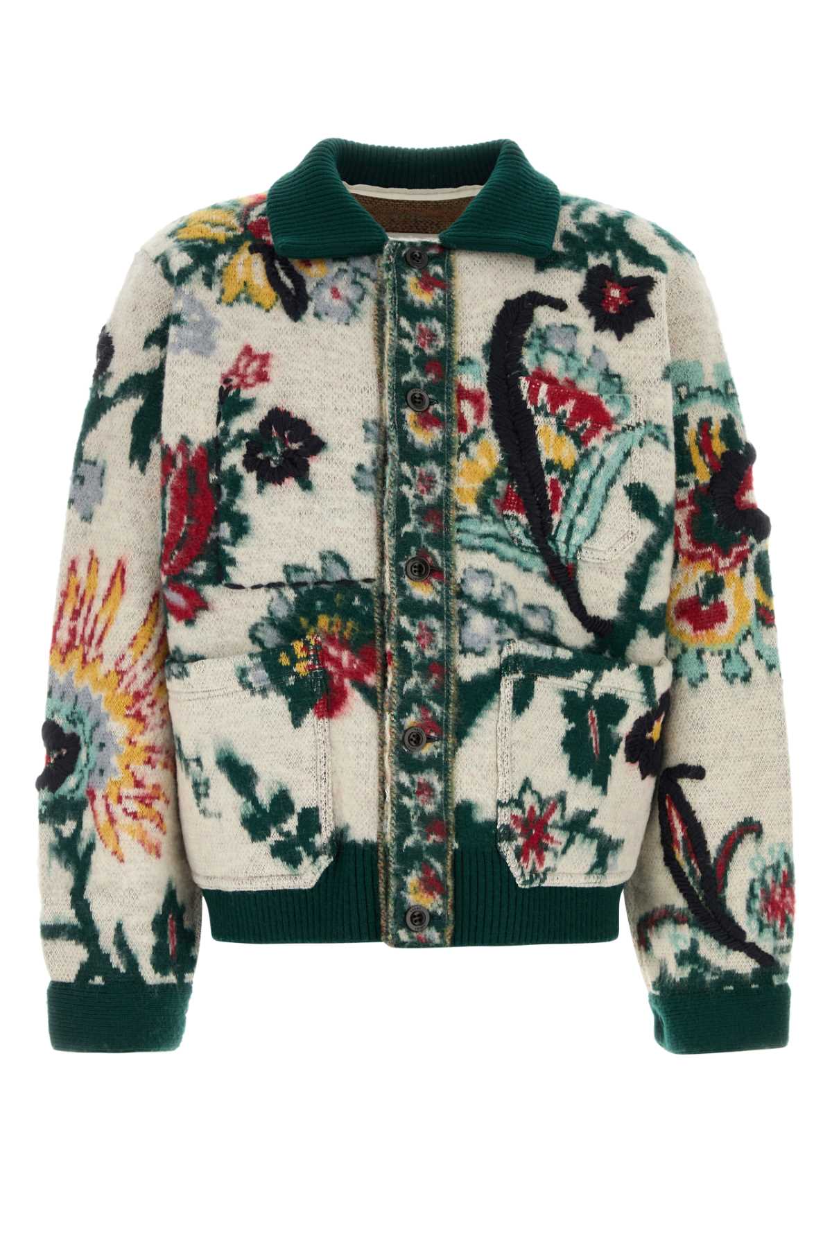 Sacai Jacquard Jacket — Ivory