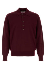 Dries Van Noten Muano Sweater — Wine
