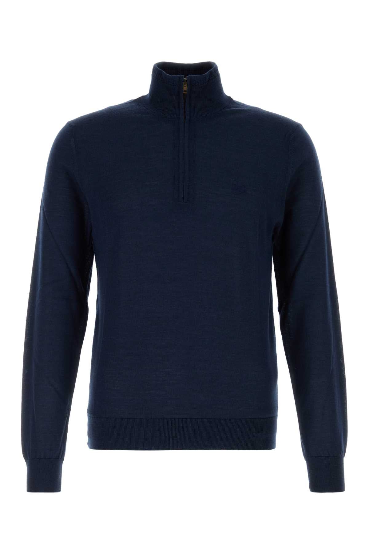 Etro Knit Sweater — Navy