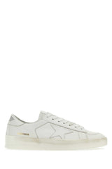 Golden Goose Deluxe Brand Leather Low-Top Sneaker — White