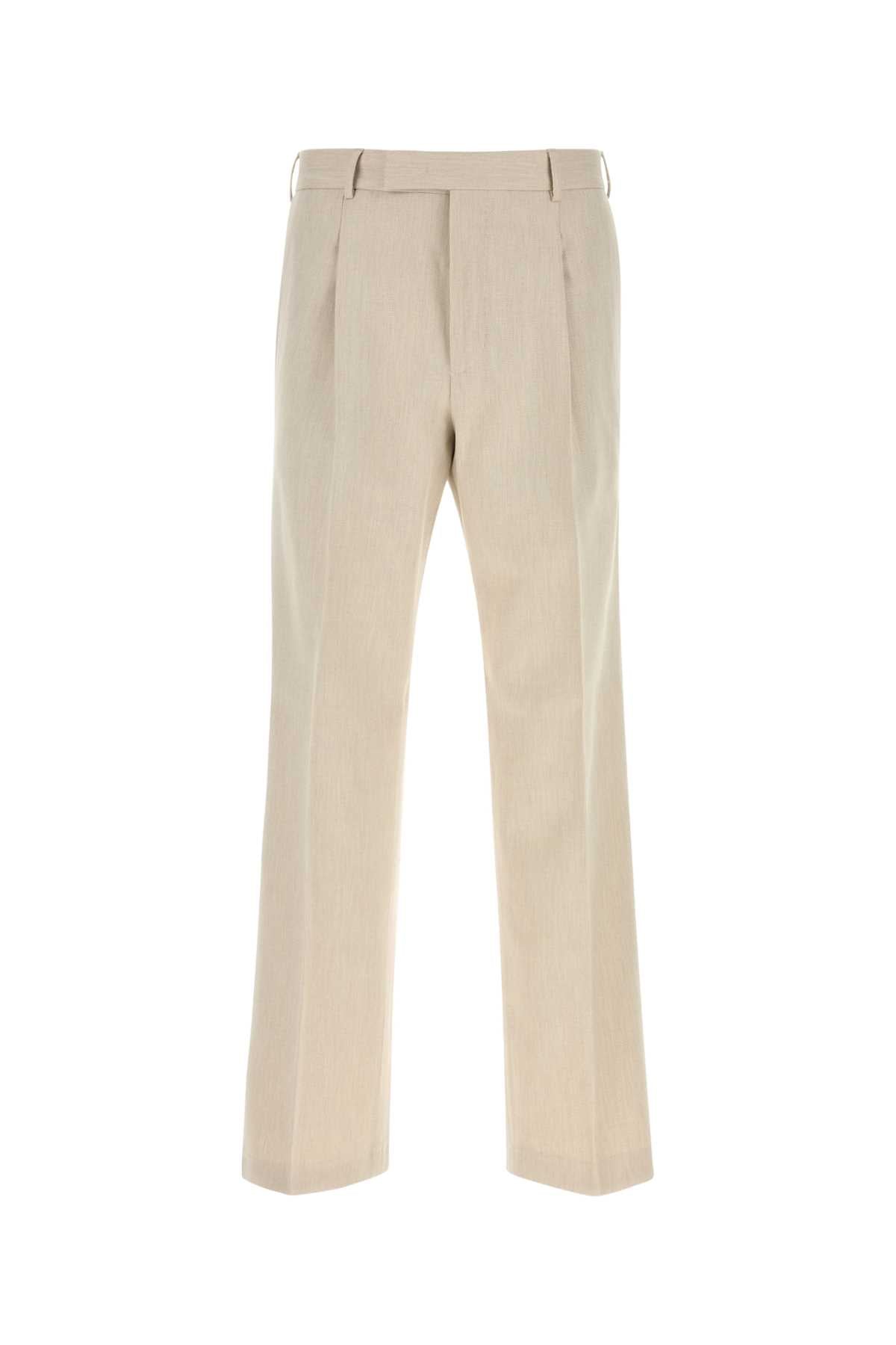Pt Torino Pantalone Pinces Trouser — Beige