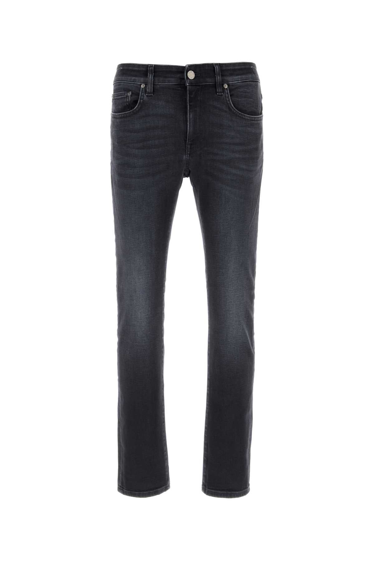 Pt Torino Stretch Denim Jeans — Black
