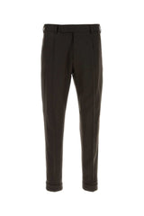Pt Torino Stretch Wool Blend Trousers — Brown