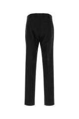 Pt Torino Virgin Wool Trousers — Black