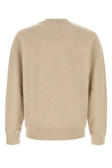 Maison Kitsune Fox Head Sweatshirt — Beige