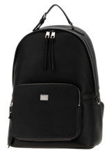 Dolce & Gabbana Pebbled Calf Backpack — Black