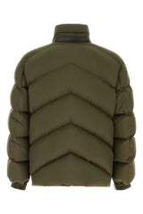 Tom Ford Microfiber Down Jacket — Olive Green