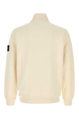 Stone Island Polo Sweatshirt — Cream