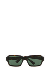Gucci GG1887S Acetate Square Frame Sunglasses — Brown