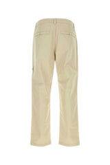 Stone Island Cotton Cargo Chino Pants — Beige