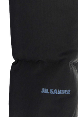 Jil Sander Quilted Nylon Down Jacket — Black