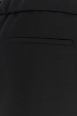 Jil Sander Virgin Wool and Mohair Trousers — Black