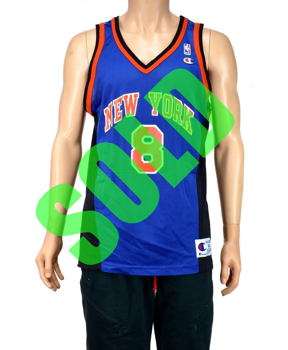 New York Knicks Latrell Spreewell Champion Jersey Sz. 44