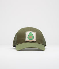 Mollusk Avocado Patch Trucker Cap - Olive