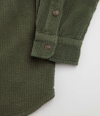 Mollusk Thurston Shirt - Rover Green Corduroy