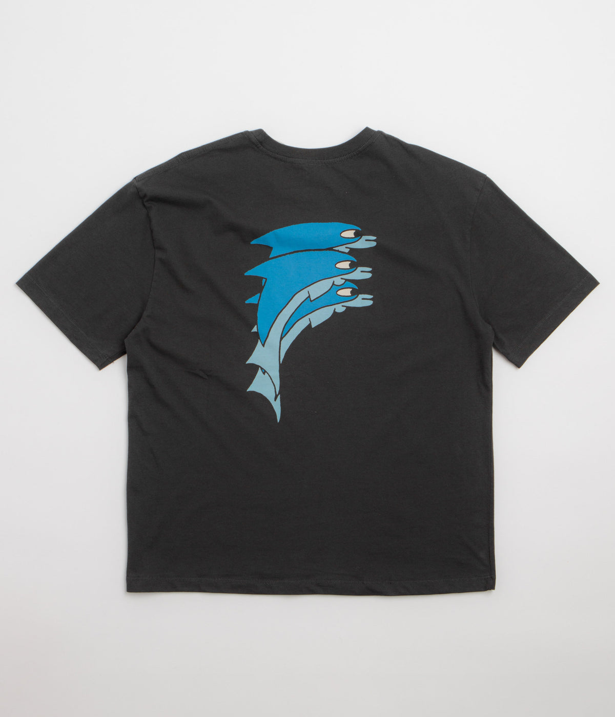 Mollusk Triple Dolphin T-Shirt - True Black