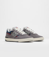 New Balance Numeric 306C Jamie Foy Shoes - Grey / Navy