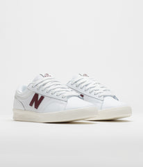 New Balance Numeric 430 Shoes - Sea Salt / Burgundy