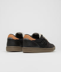 New Balance Numeric 440 Shoes - Black / Gum / Orange