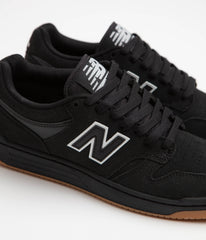 New Balance Numeric 480 Shoes - Black / Black / Gum