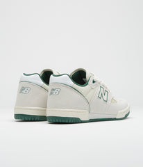 New Balance Numeric 600 Tom Knox Shoes - White / Green