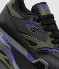 New Balance Numeric 770 Shoes - Charcoal / Purple