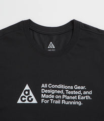 Nike ACG Trail Logo T-Shirt - Black