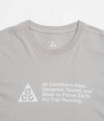 Nike ACG Trail Logo T-Shirt - College Grey