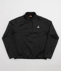 Nike ACG Wolf Grid 1/2 Zip Sweatshirt - Black / Summit White